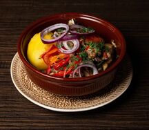 Хашлама из бараньих ребрышек