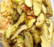 Салат с нежной курочкой