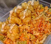 Салат с креветкой