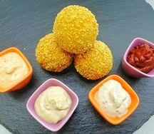 Картофельные шарики с сыром