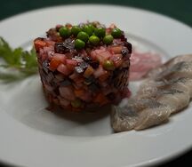 Салат Винегрет с сельдью