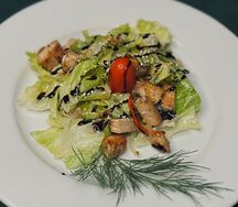 Салат Тёплый русский 