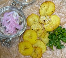 Сельдь с картофелем 