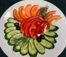 Овощная нарезка 