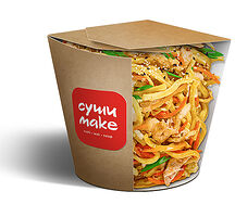 Честный Wok с курицей