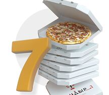 7 пицц