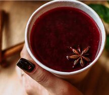 Чай с чёрной смородиной