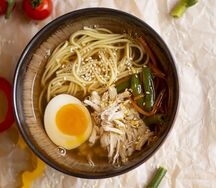 Рамен с курицей