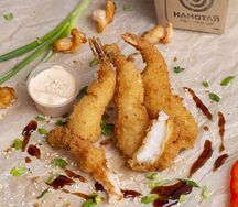 Креветки темпура