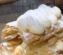 Слоеное пирожное Наполеон