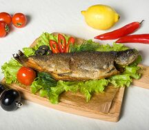 Форель на гриле