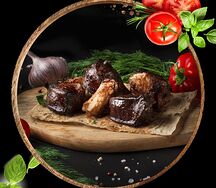 Шашлык телятина ливер