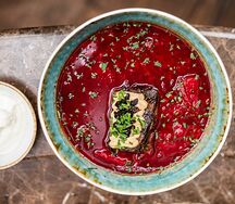 Борщ из печи