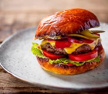 Бургер трюфельный