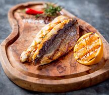 Сибас на гриле