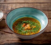 Суп из лесных грибов