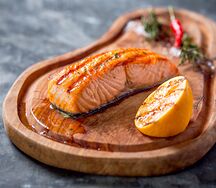 Лосось на гриле