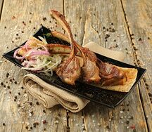 Шашлык из бараньей корейки