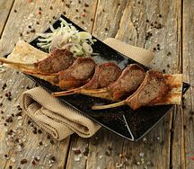 Шашлык из каре ягненка