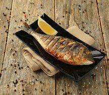 Дорадо на мангале