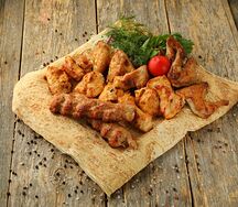 Ассорти шашлыка из курицы