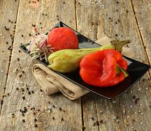 Овощи на углях