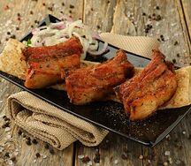 Шашлык из свиных ребер