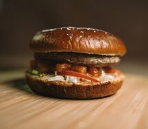 Бургер гавайский 