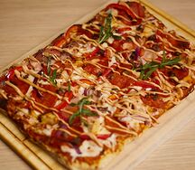 Римская пицца мясная