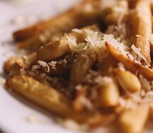 Картофель под пармезаном