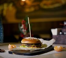 Новогодний бургер 