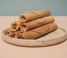 Трубочка с вареной сгущенкой