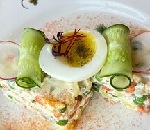 Оливье с сомом