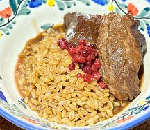 Томленые говяжьи щеки