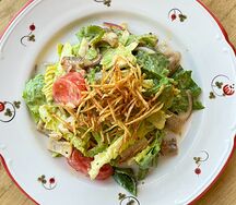 Салат с ряпушкой