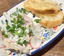 Грузди в сметане