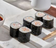 Ролл с креветками