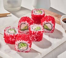 Калифорния с крабом хрустящий