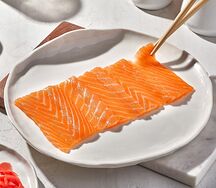 Сашими с лососем