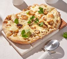 Римская пицца с грибами