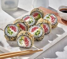 Ролл Темпура с тунцом