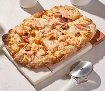 Римская пицца с морепродуктами