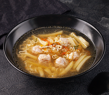 Суп-лапша куриная Азбука с фрикадельками