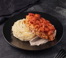 Котлета пожарская с картофельным пюре