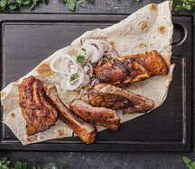 Свиные ребрышки BBQ