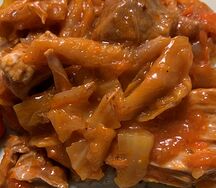 Капуста, тушенная с мясом
