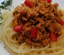 Спагетти болоньезе