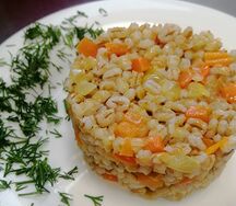 Рис отварной с овощами