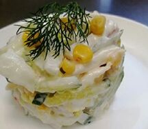 Салат Крабовый