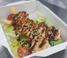 Шашлычок из креветки